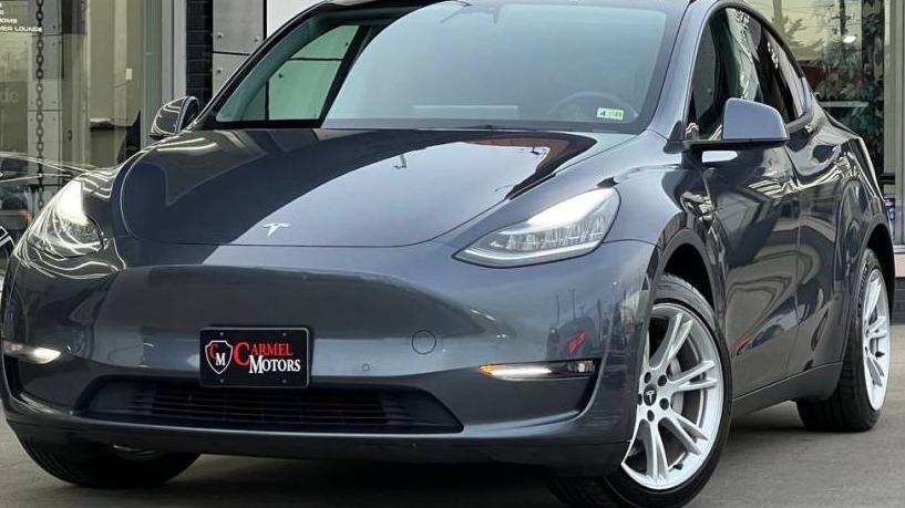 TESLA MODEL Y 2021 5YJYGDEE6MF114862 image